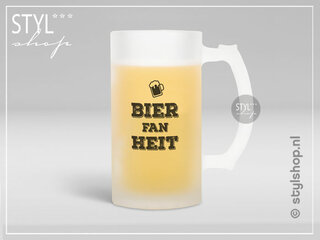 Bierpul met Friese tekst