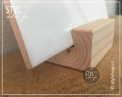 tegelhouder tegel houder standaard tegelstandaard hout standaard 