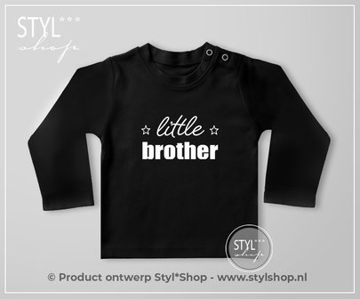 Little brother shirt t shirt zwanger kraamcadeau eerste pakje 