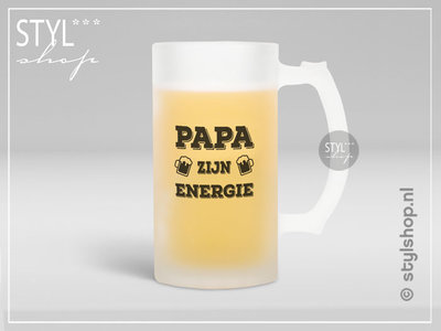 Bierpul Papa zijn energie cadeau heitedei vaderdag